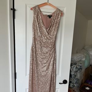 Ralph Lauren Sequined Evening Gown